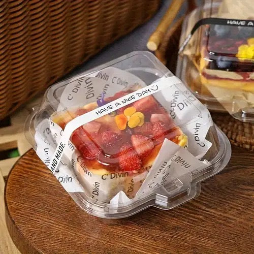 Bento Box Pvc 6inch (10pc)