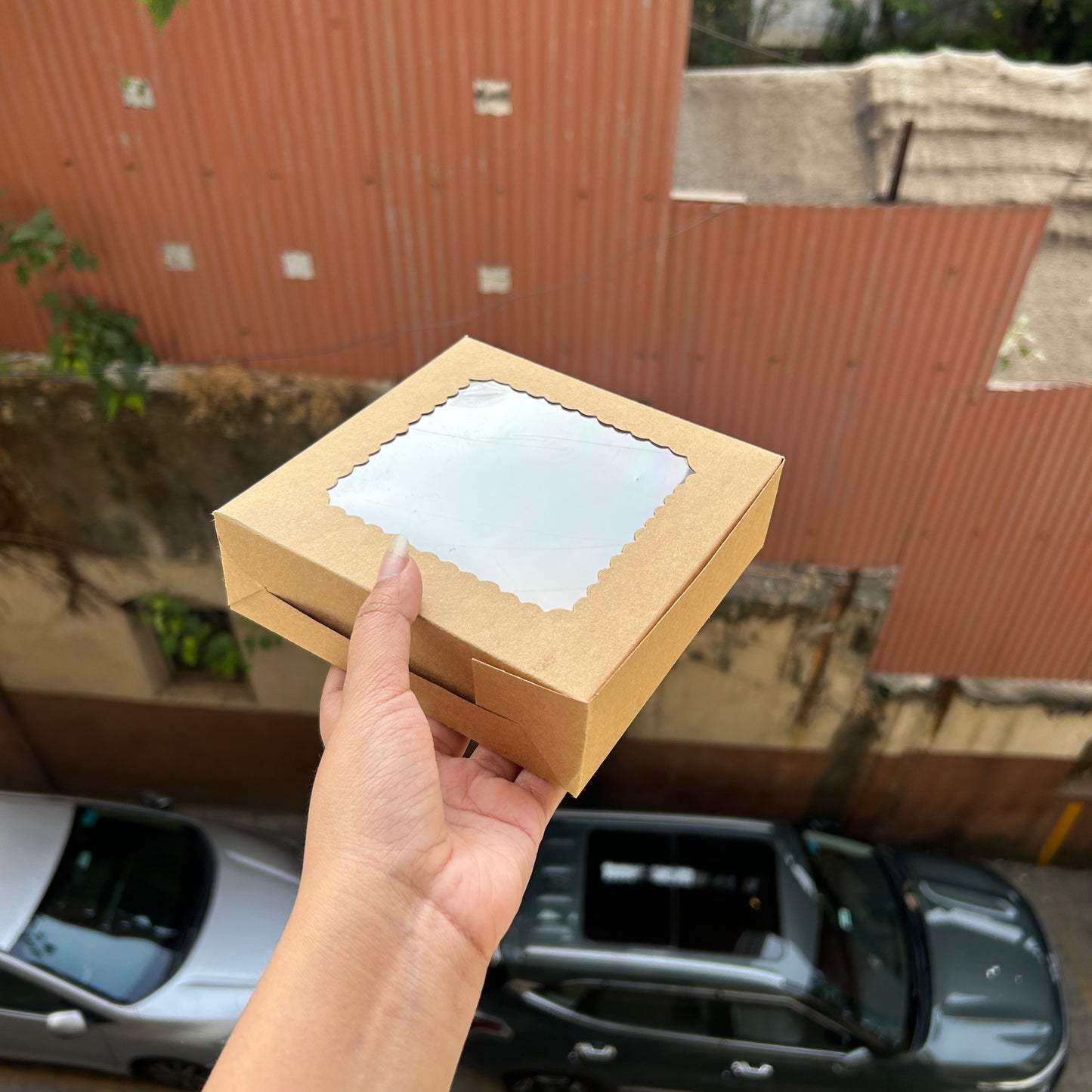 Kraft Boxes - 4 Brownie Box (10pc)