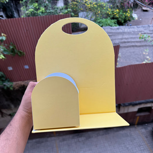 Collapsible Arch Stand Yellow
