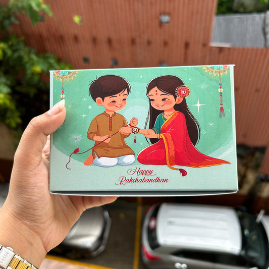Rakhi Chocolate Box For 6 Cavity (10pc) with Cavity