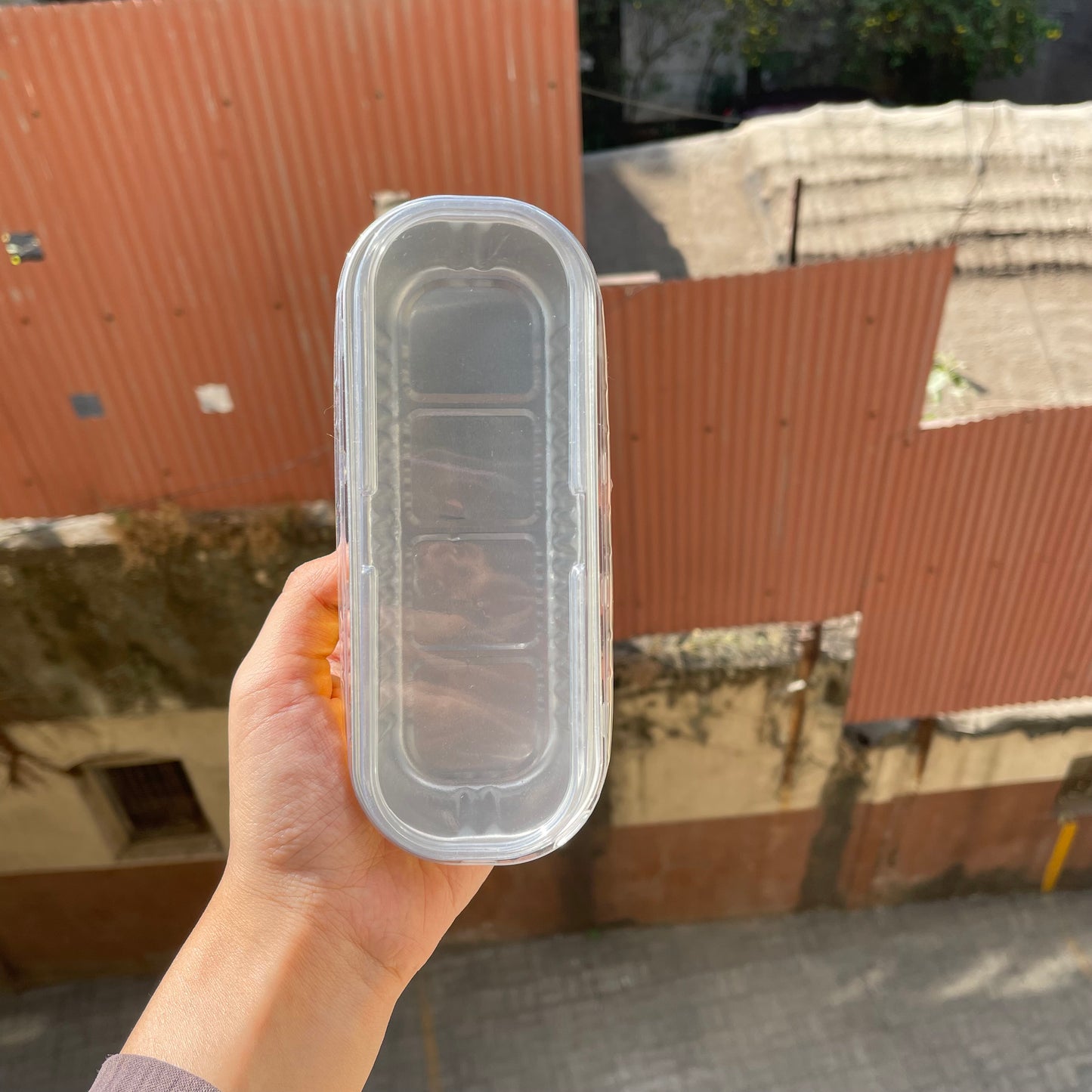 Rectangle Foil Container Gold (10pc)