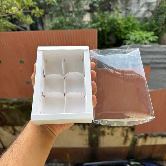 6 Cavity Premium Chocolate Box (10pcs)