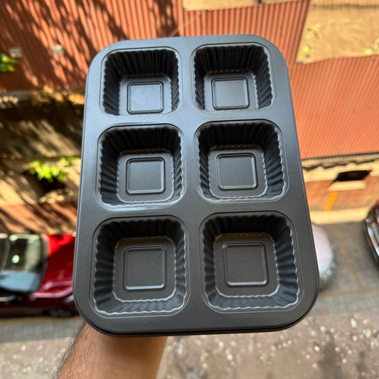 6 in 1 Brownie Non Stick Tray