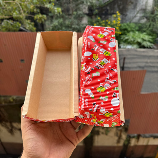 Big Size Christmas Printed Loaf Liner Bake And Serve (10pc)