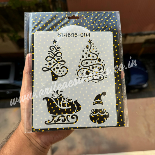 Christmas Small Stencil