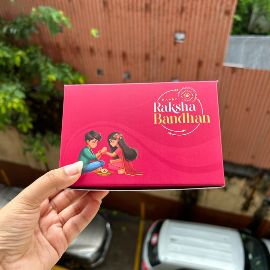 Rakhi Chocolate Box For 6 Cavity (10pc) with Cavity