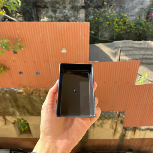 Rectangle Pastry Tray Black (10pc)