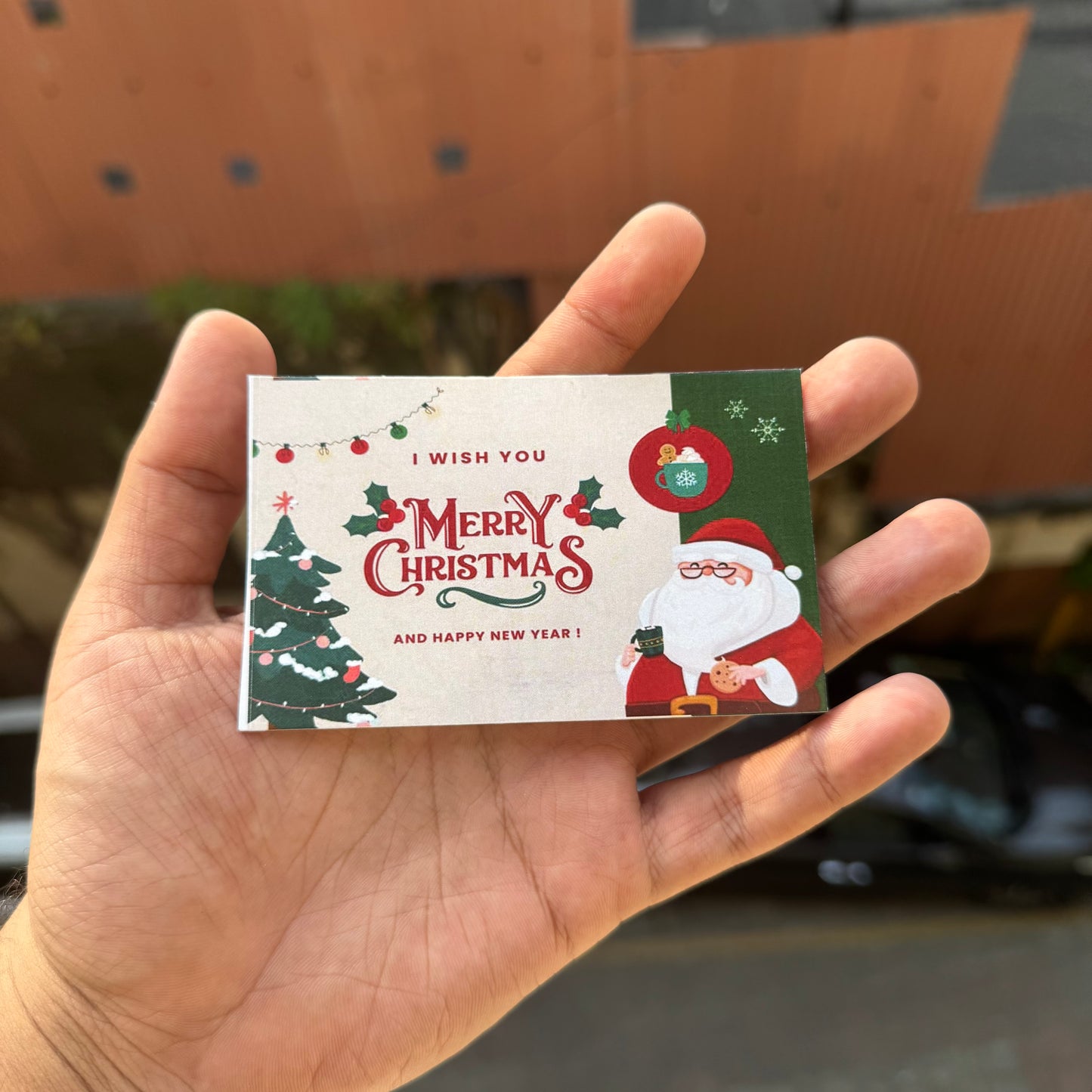 Christmas Big Card (10pc) mix