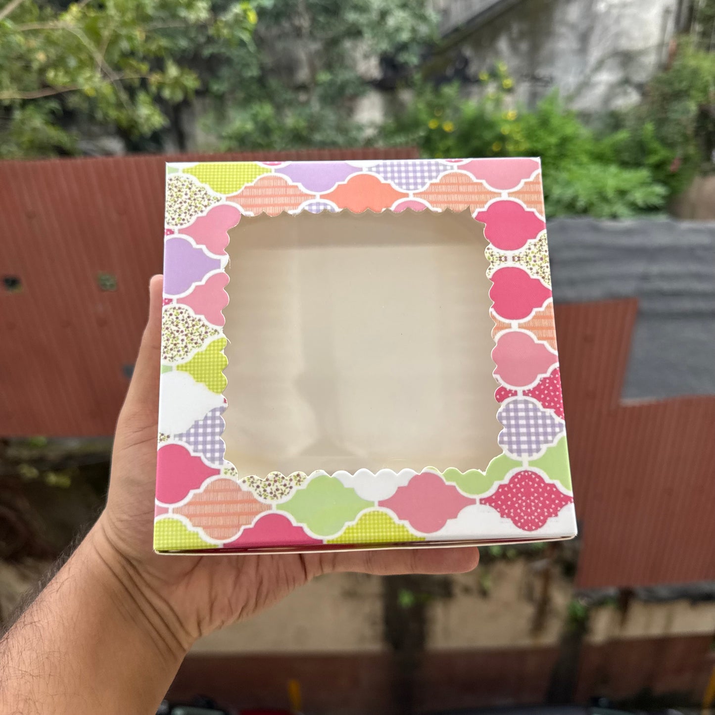 4 in 1 Brownie / Cookie Box Printed (10pcs)