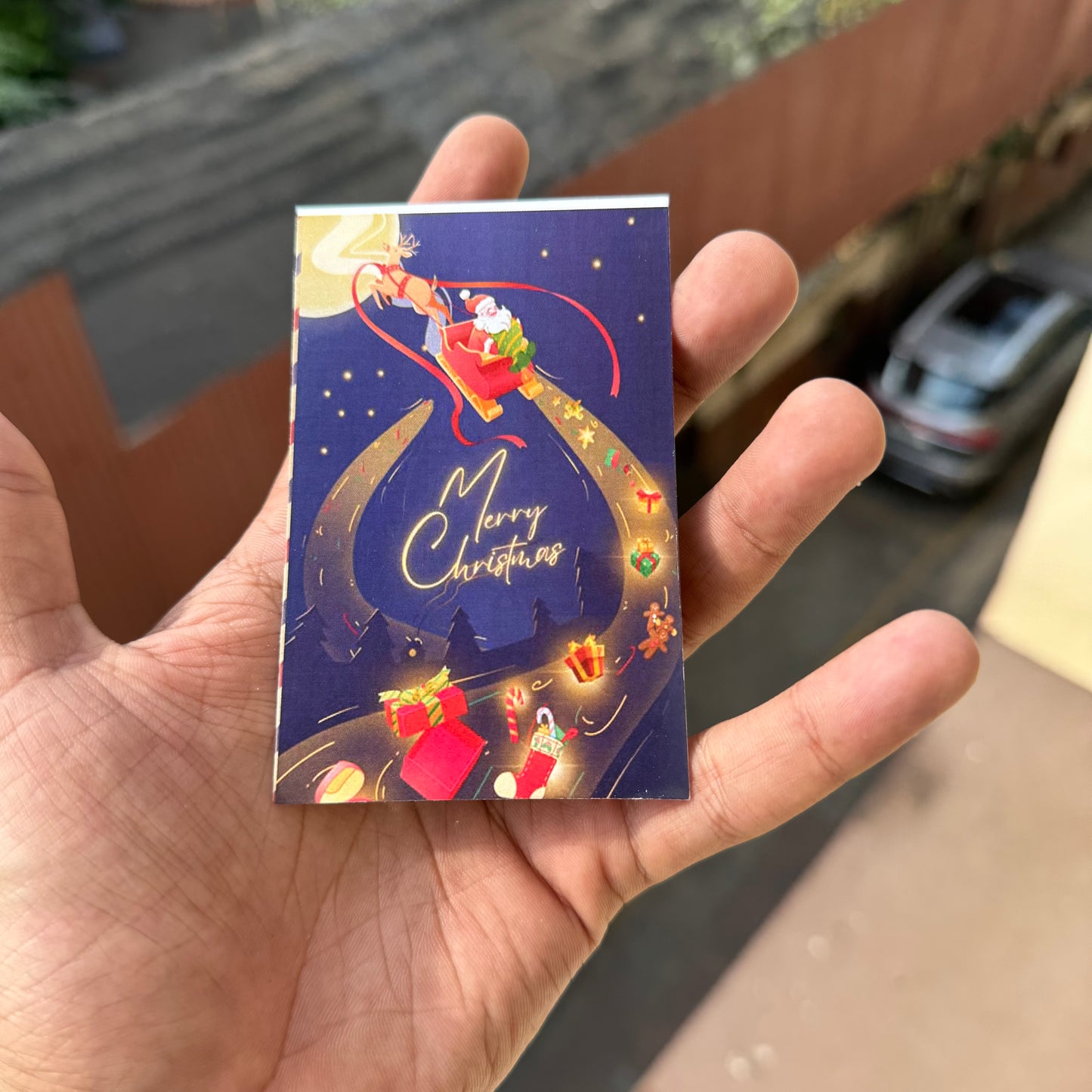 Christmas Big Card (10pc) mix