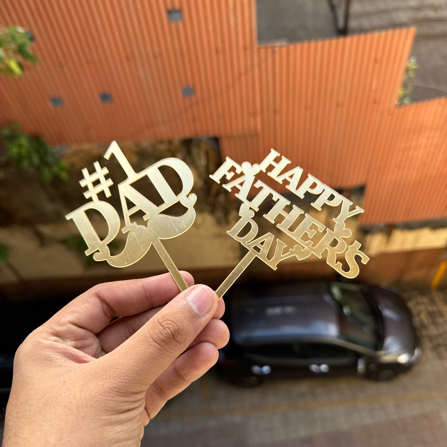 Father’s Day 4” Topper