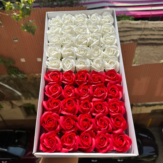 Love Aesthetic Soap Roses (50pc)