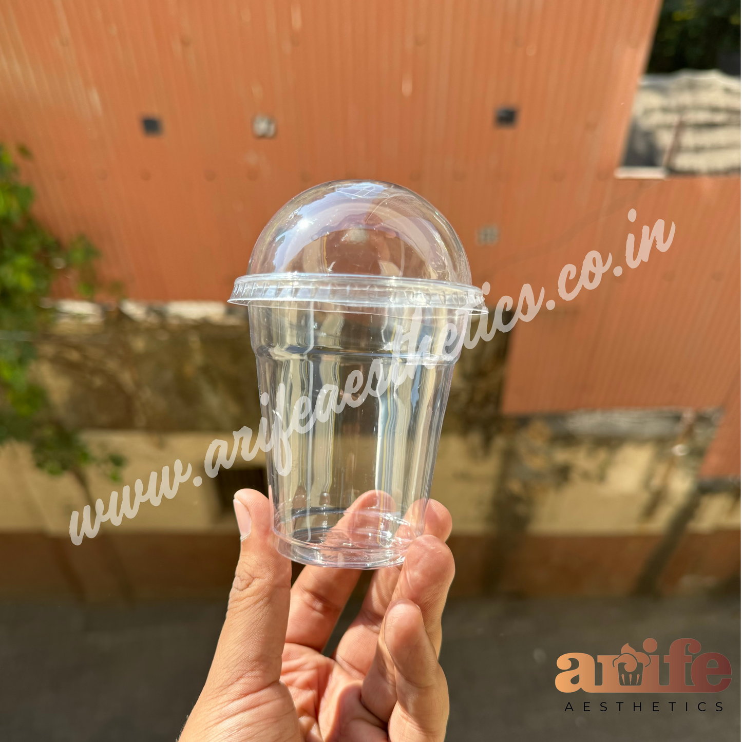 Dessert Cups With Dome Lid 200 ml (10pc)