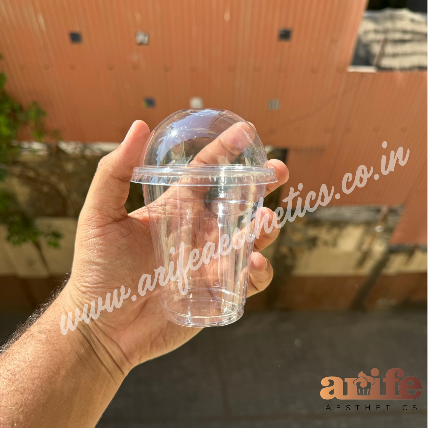 Dessert Cups With Dome Lid 200 ml (10pc)