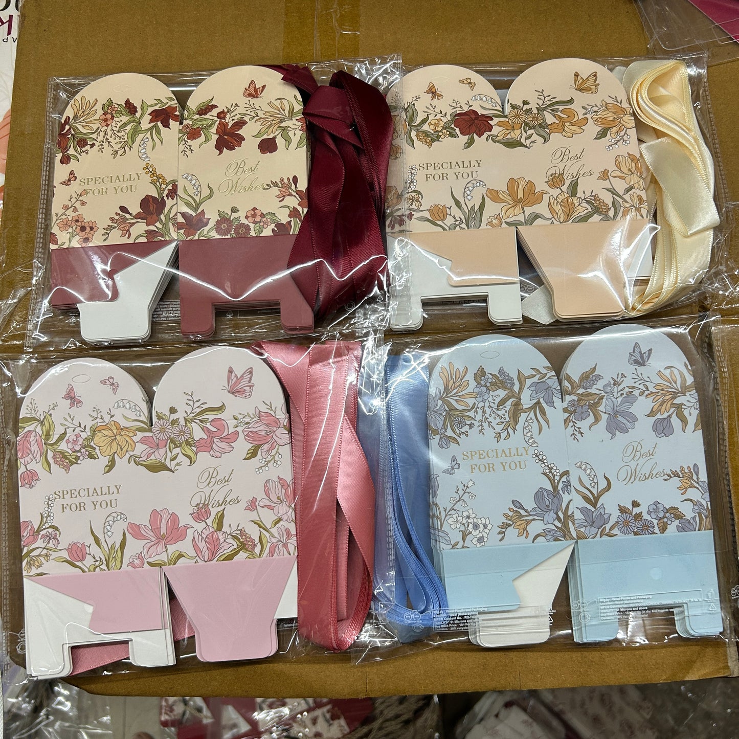 Pretty Small Boxes For Chocolate / Candles / Jewellery (10pc) with Ribbon