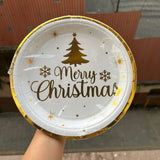 Christmas Disposable - Christmas Plates (10pc)