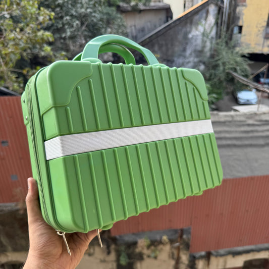 Olive Green Mini Suitcase Packaging For Hamper 1pck