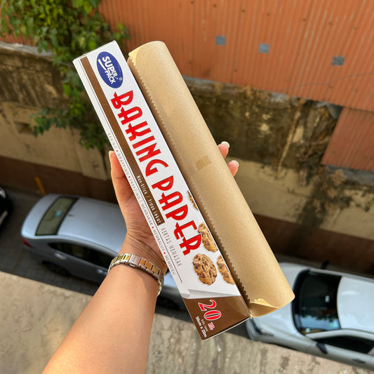 Brown Parchment Baking Paper 20mtrs