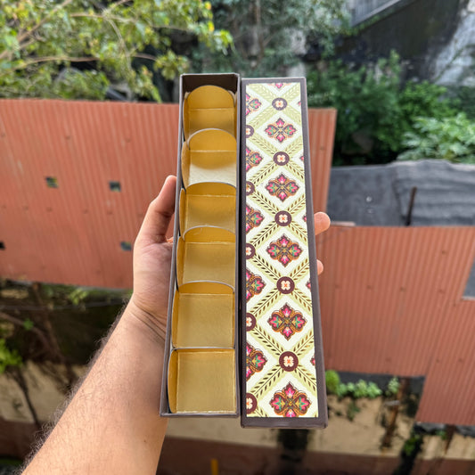 Foiled Premium Rigid Chocolate / Baklava / Truffle / Mithai Box