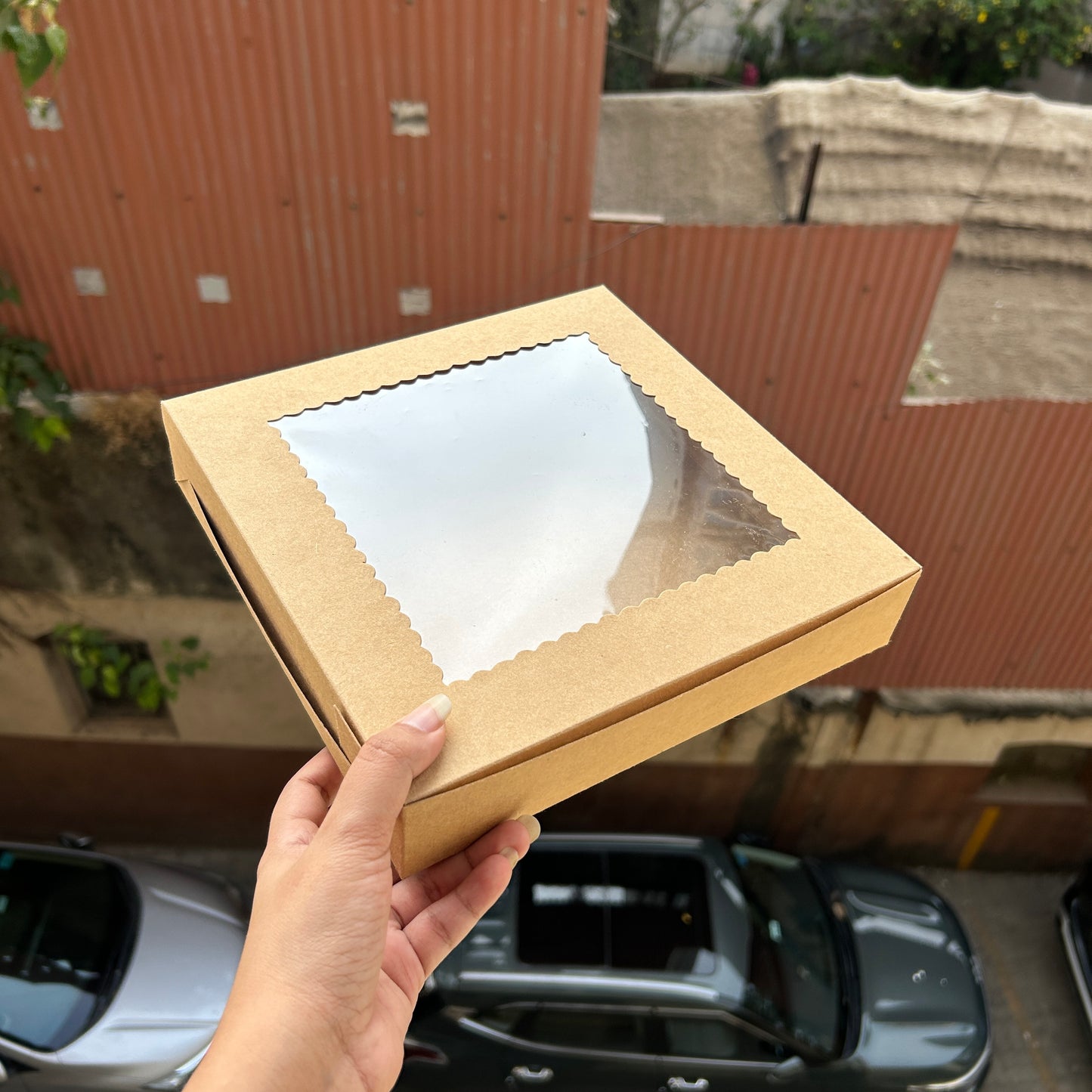 Kraft Boxes - 9 Brownie Box (10pc)