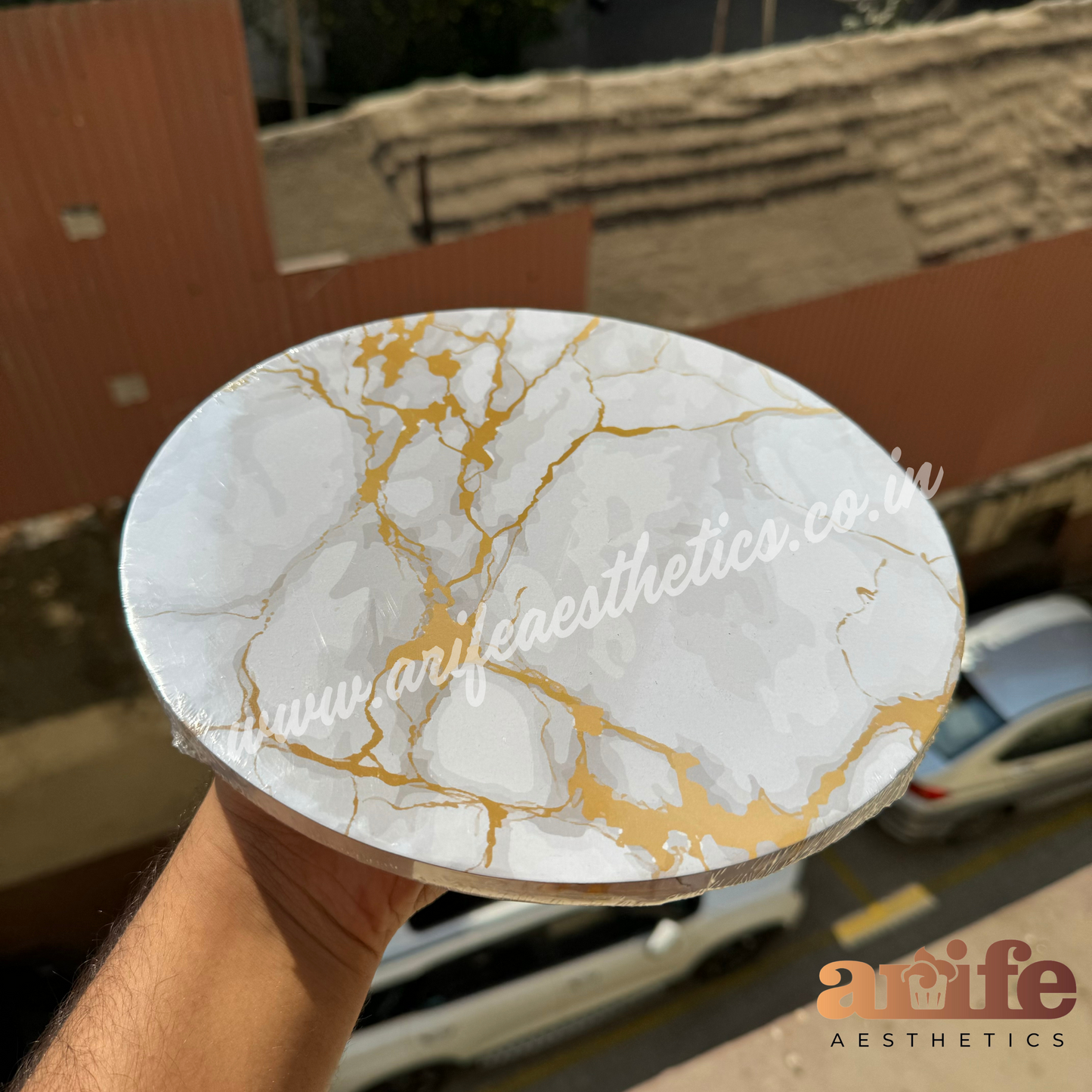 Marble Drum Board 8”