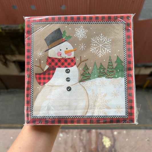 Christmas Disposable - Xmas Paper Napkin (20pc)