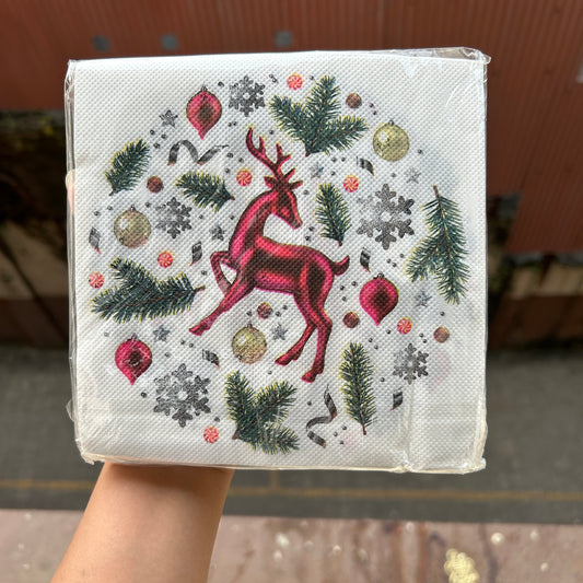 Christmas Disposable - Xmas Paper Napkin (20pc)