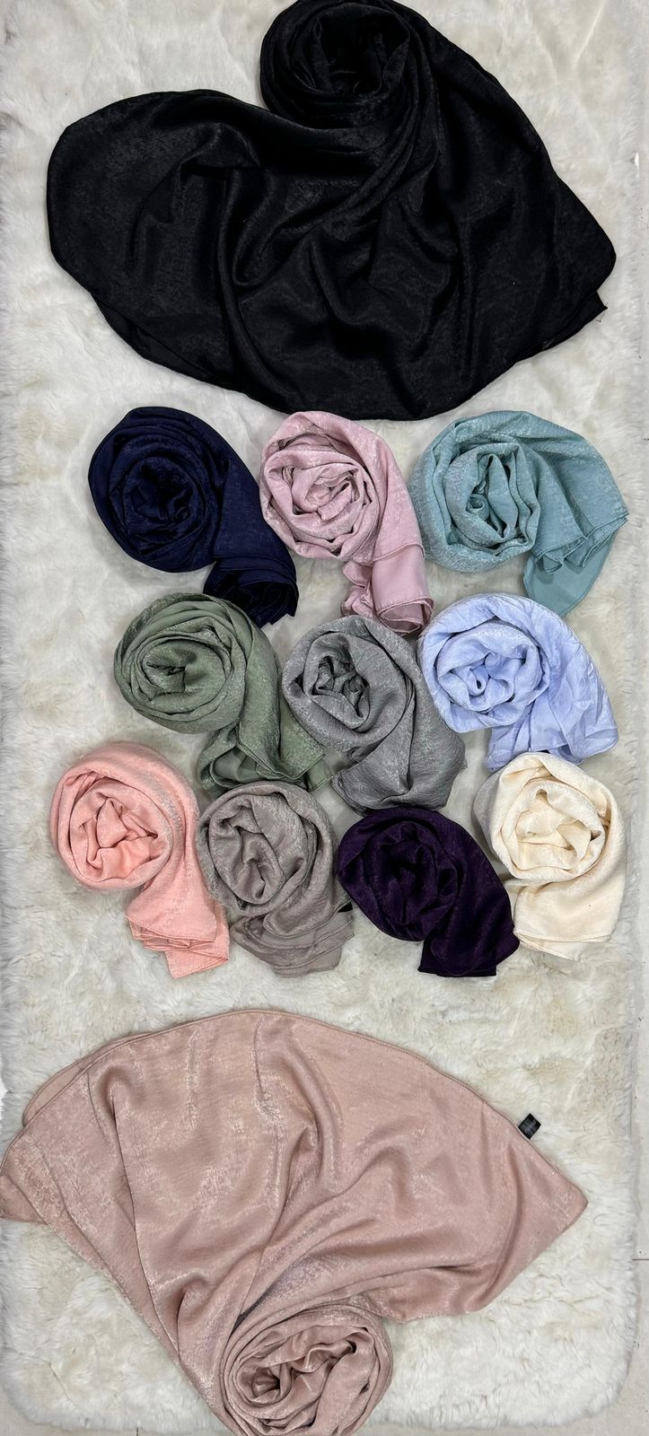 Velvet Satin Hijab
