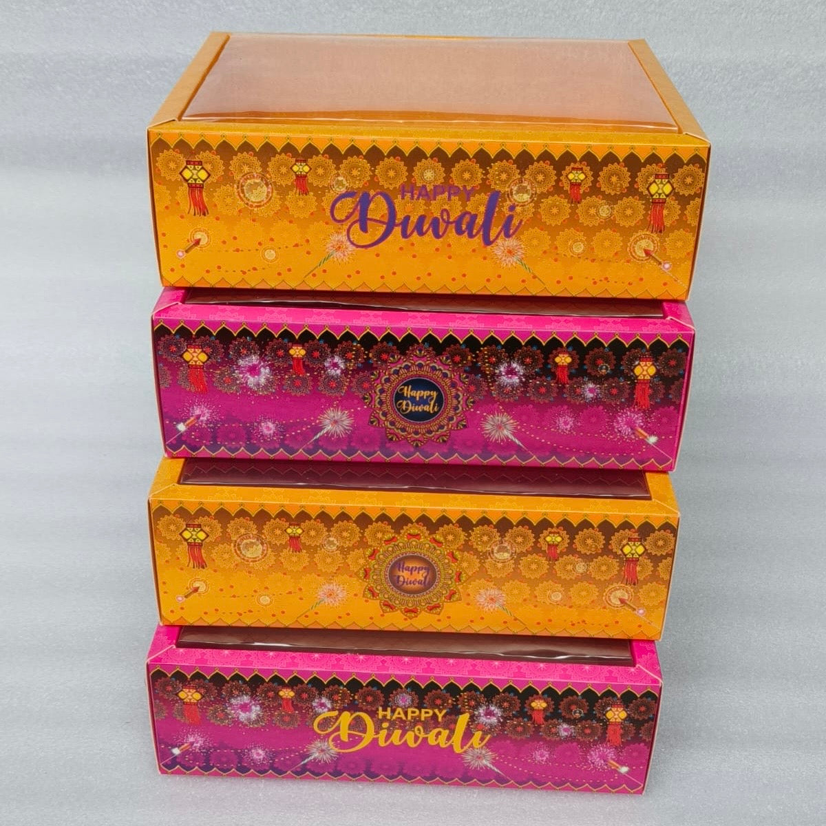 Diwali Hamper Box Magenta 50 pc