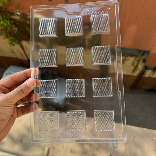 Square Chocolate Cacao Mould