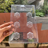 Xmas Snowflake Pvc Cacao Chocolate Mould