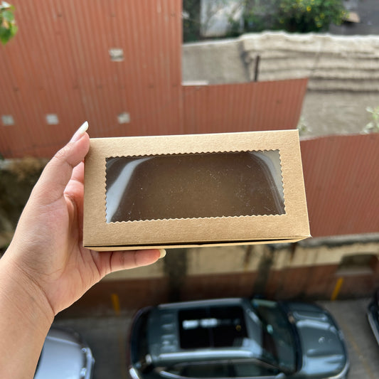 Kraft Boxes - 2 Brownie Box (10pc)