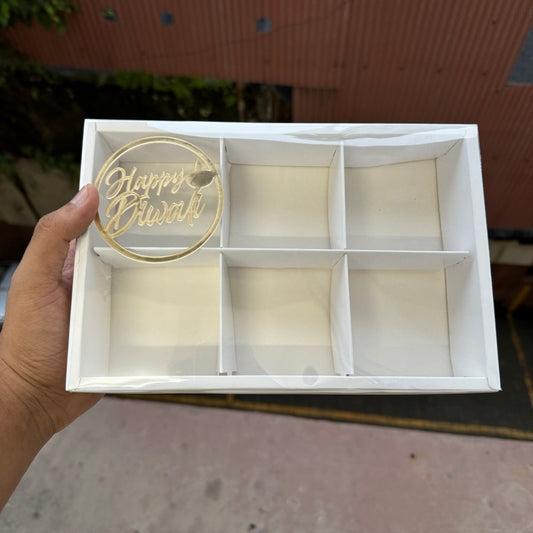 Diwali Brownie Partition Box