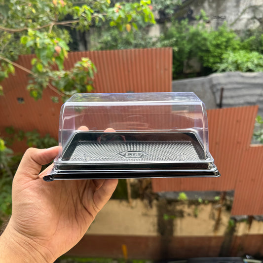 Swiss Roll / Tea Cake Pvc Container (10pc)