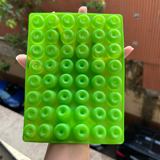 48 Cavity Mini Jelly Donut Silicon Mould