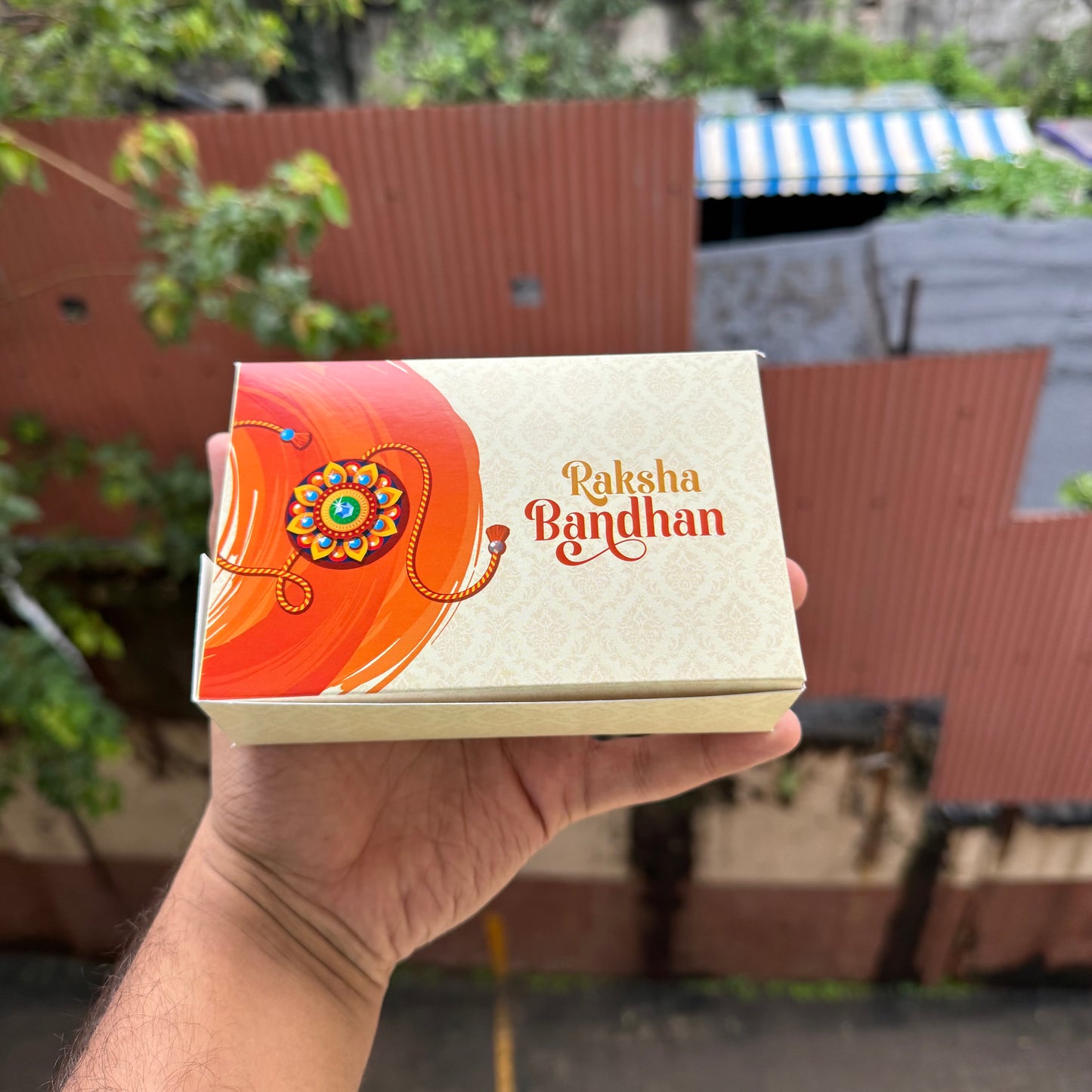 Rakhi Chocolate Box For 6 Cavity 10pc (no cavity included)
