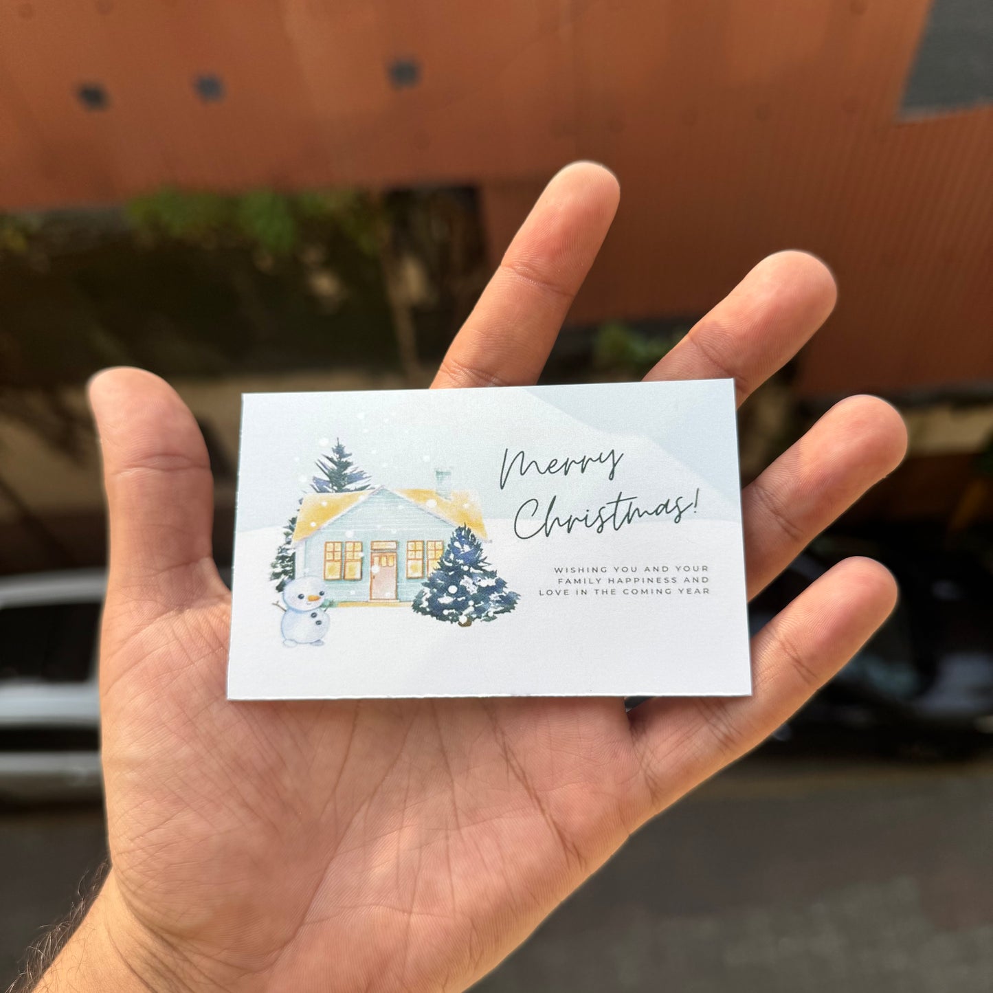 Christmas Big Card (10pc) mix