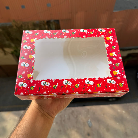 Christmas 6 In 1 Brownie / Cookie Box 10 Pc