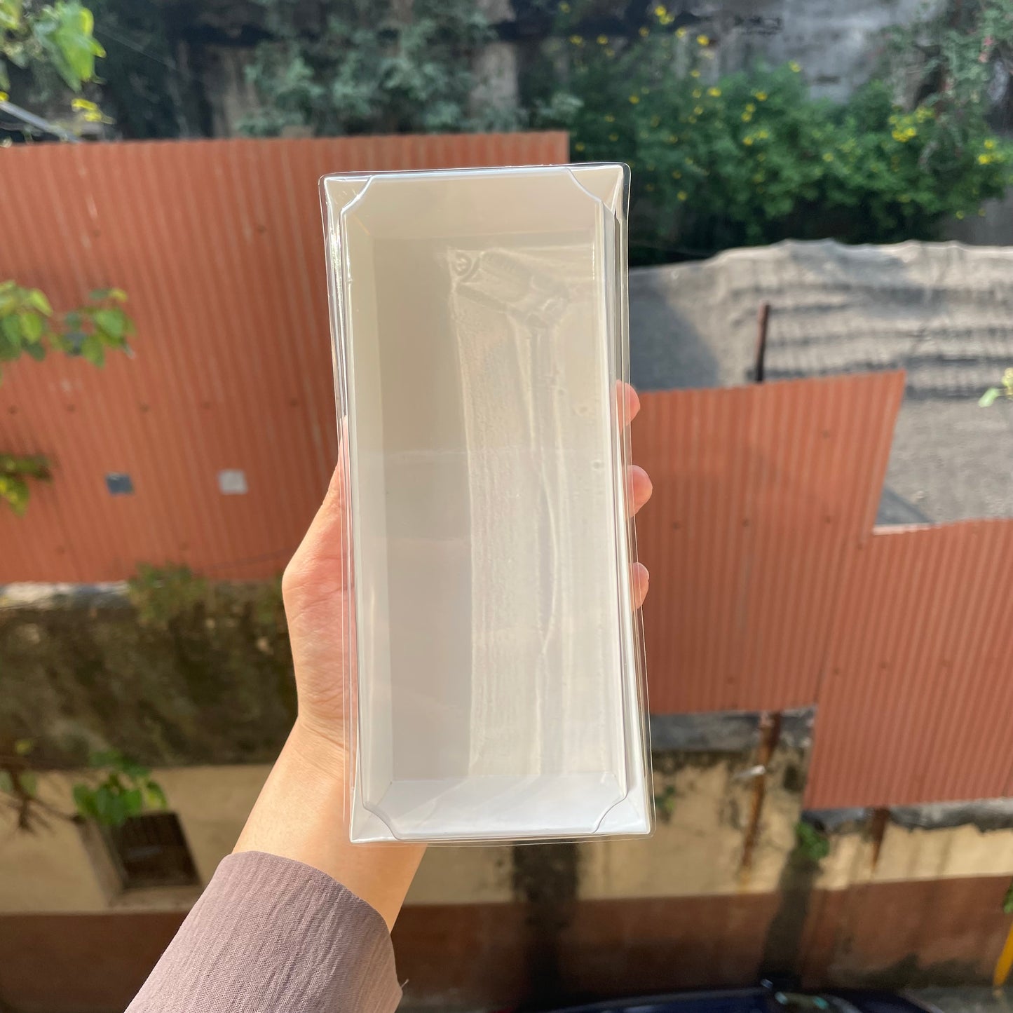 Loaf Liner With Lid White Big (10pc)