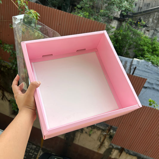 Pink Hamper Box With Lid #wow