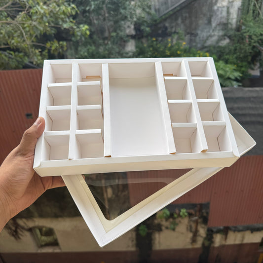 Plum Loaf / Bar and 16 cavity Hamper Box With Lid (10pc)