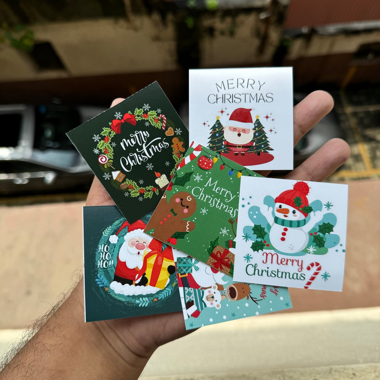 Christmas Cards Set Of 10 pc