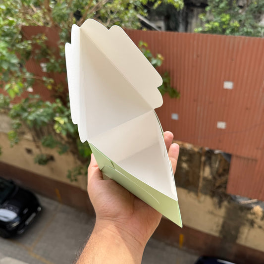 Pastel Mint Green Pastry Box (10pc)