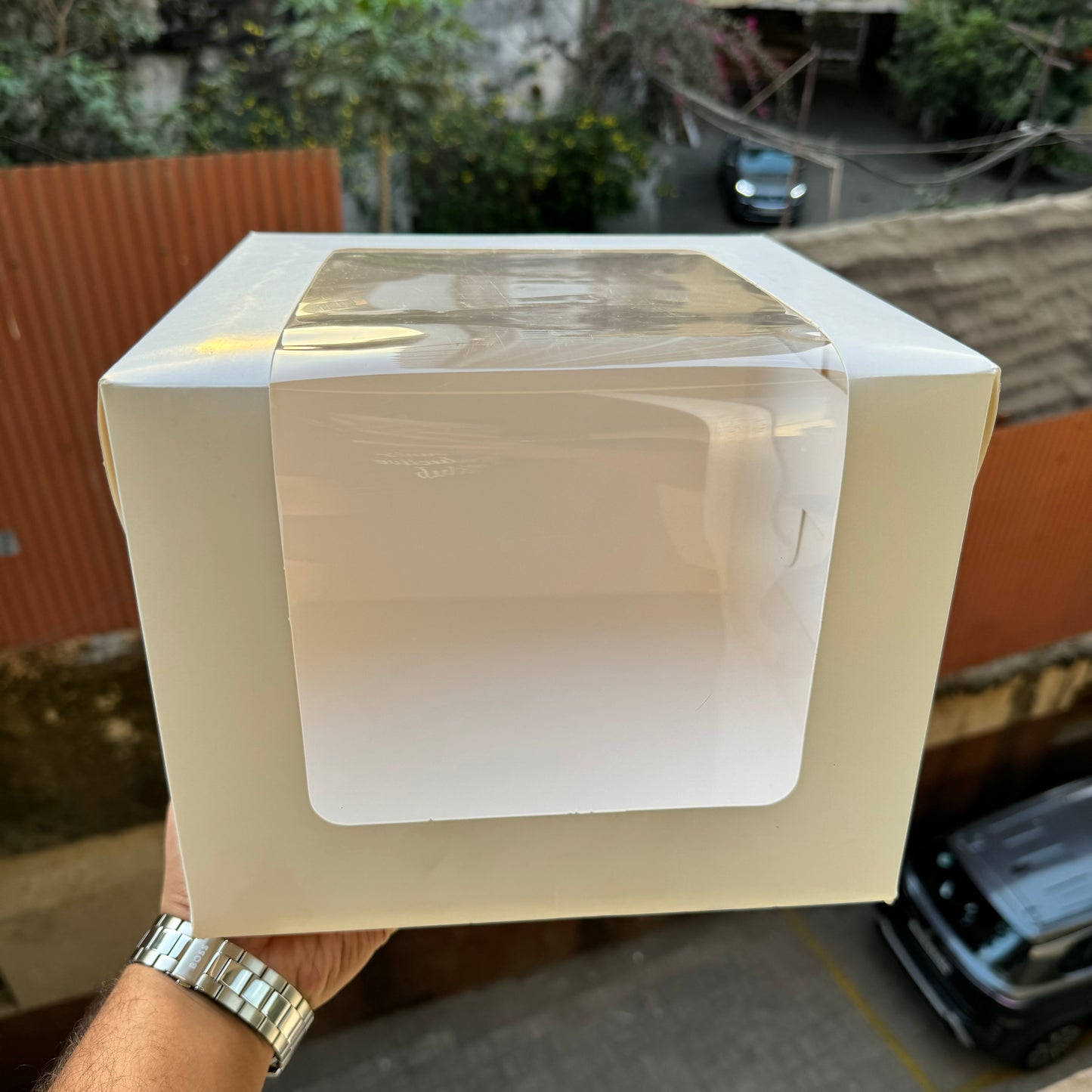 L Shape Window Box 10”