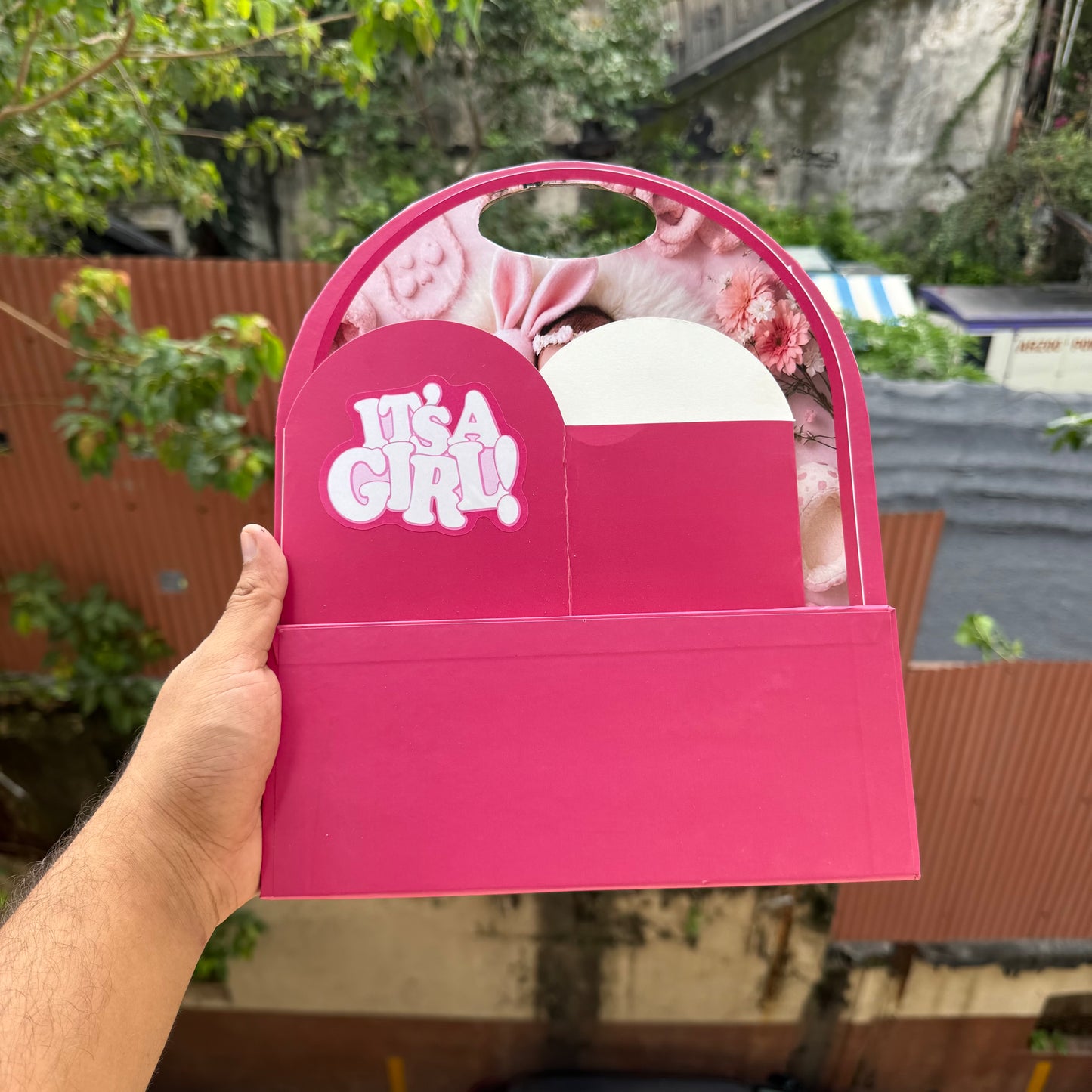 Collapsible Arch Stand Baby Girl