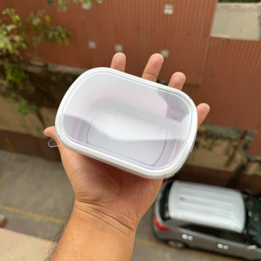Rectangle Container With Lid (10 pc)