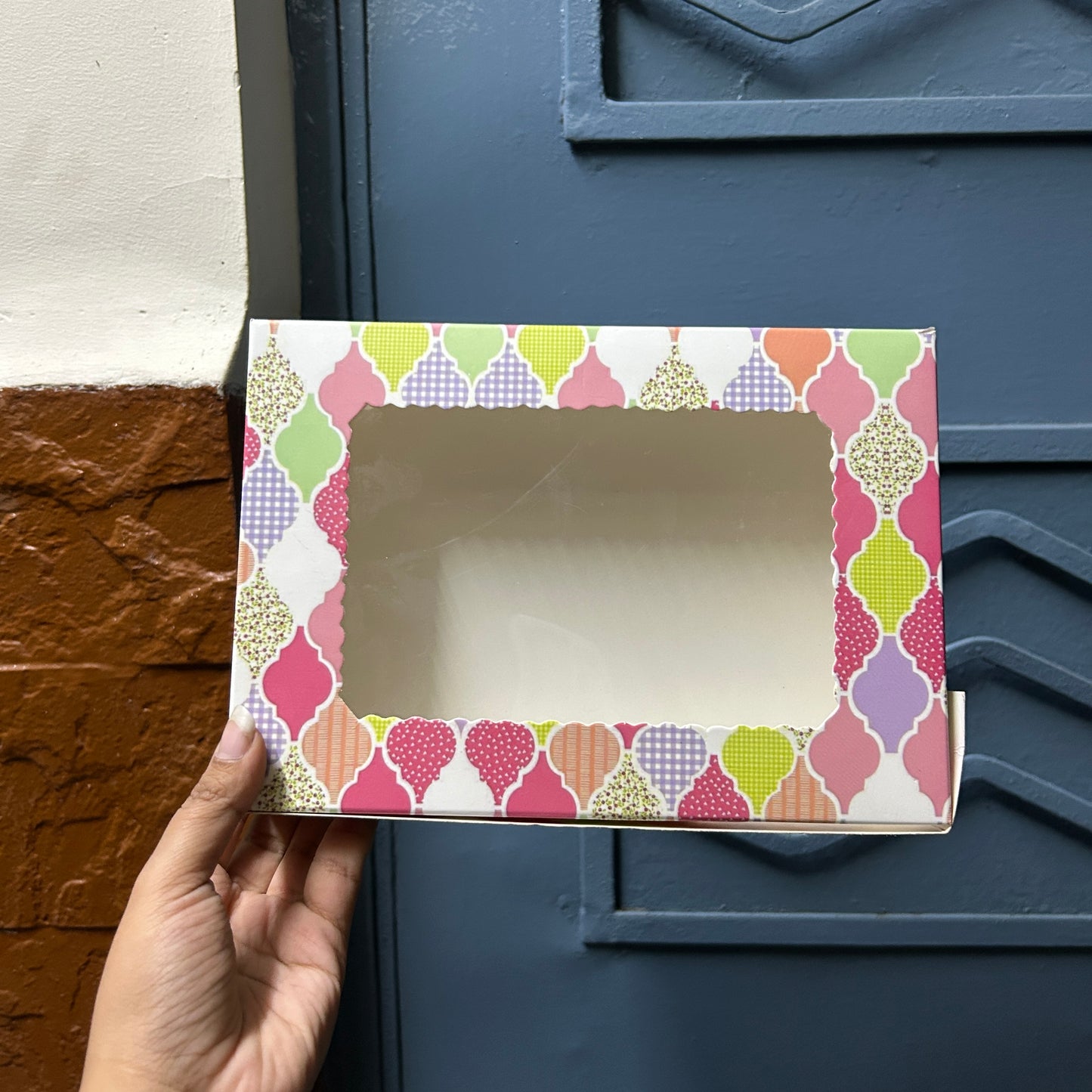 6 in 1 Brownie / Cookie Box Printed (10pcs)
