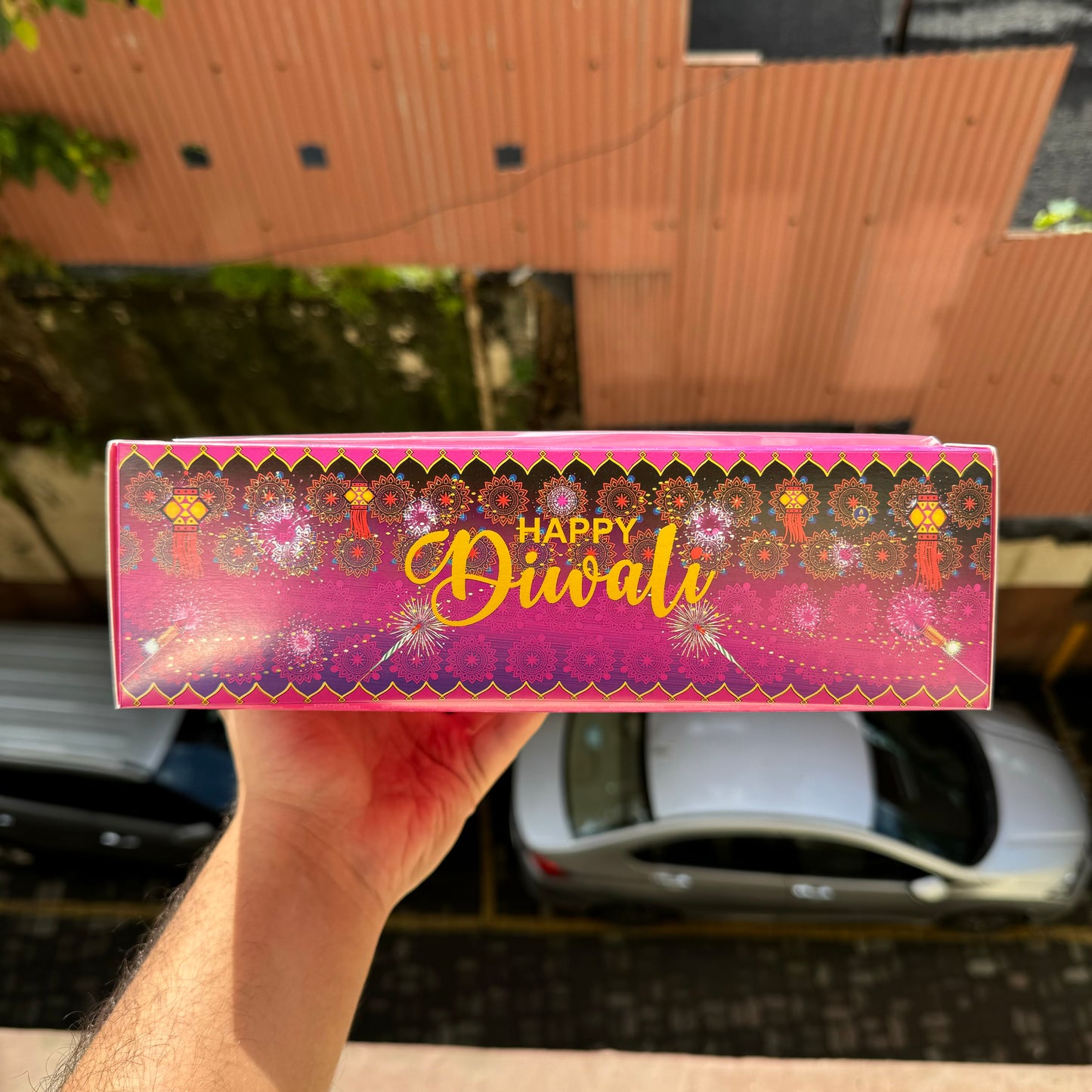 Diwali Hamper Box Magenta 50 pc