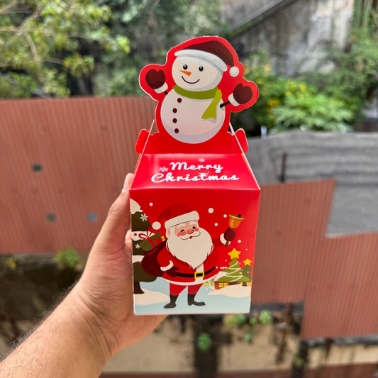 Christmas 3D Treat / Candle Box (10pc)