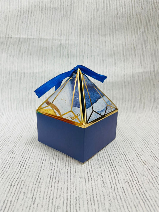 Pretty Diamond Box For Chocolates / Jewellery / Candles (10pc) includes ribbon